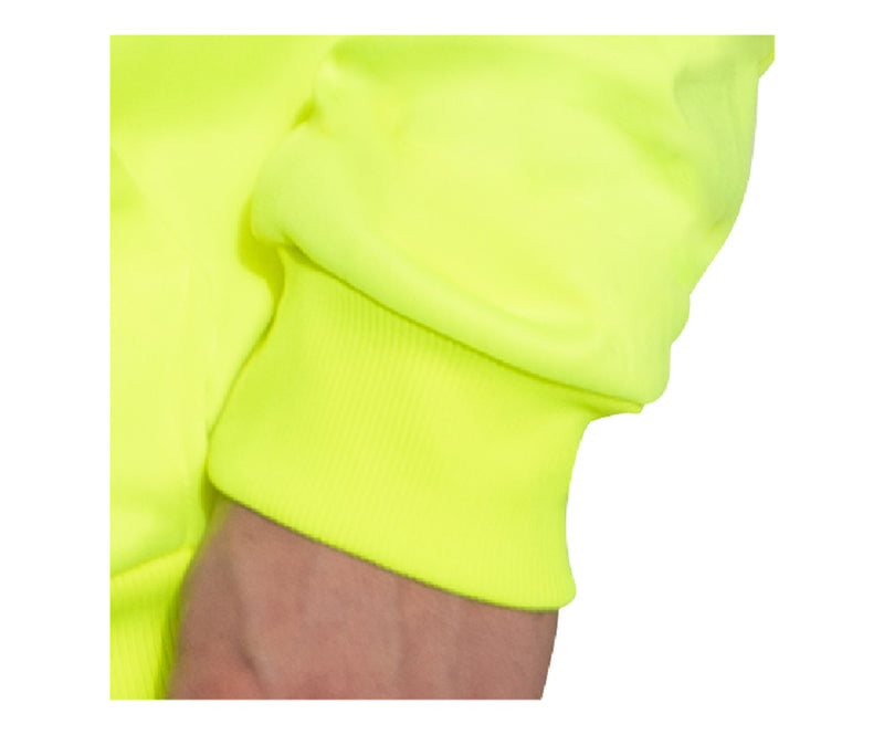 Rothco High-Vis Performance Hooded Sweatshirt - Safety Green