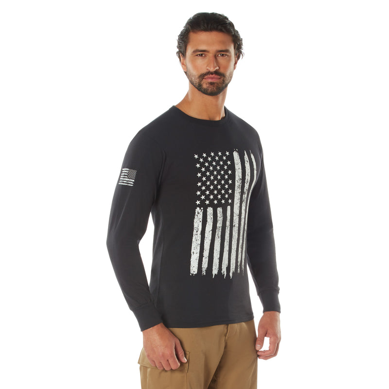 Rothco US Flag Long Sleeve T-Shirt