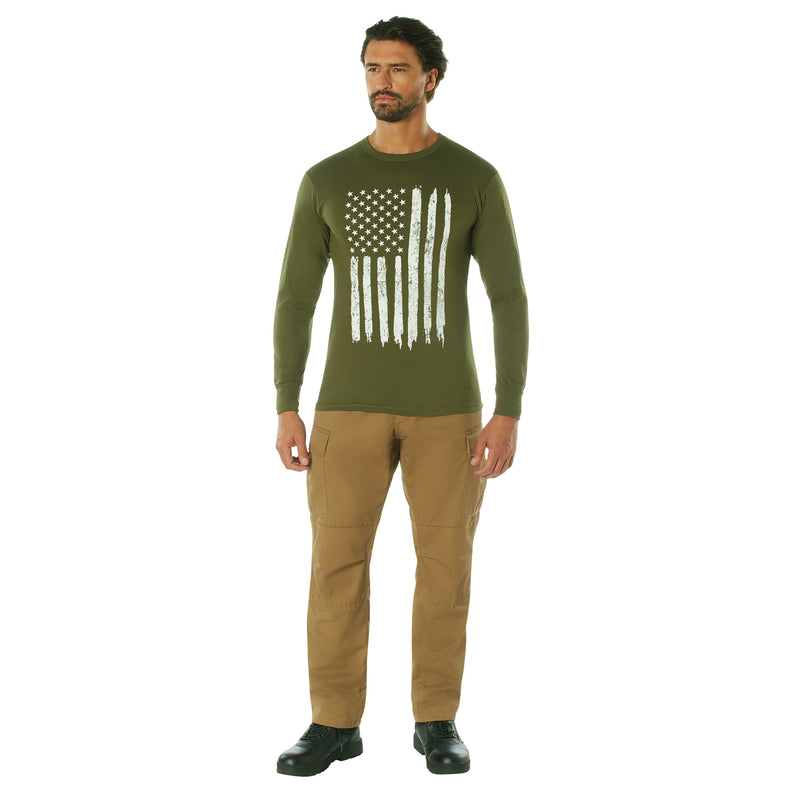 Rothco US Flag Long Sleeve T-Shirt