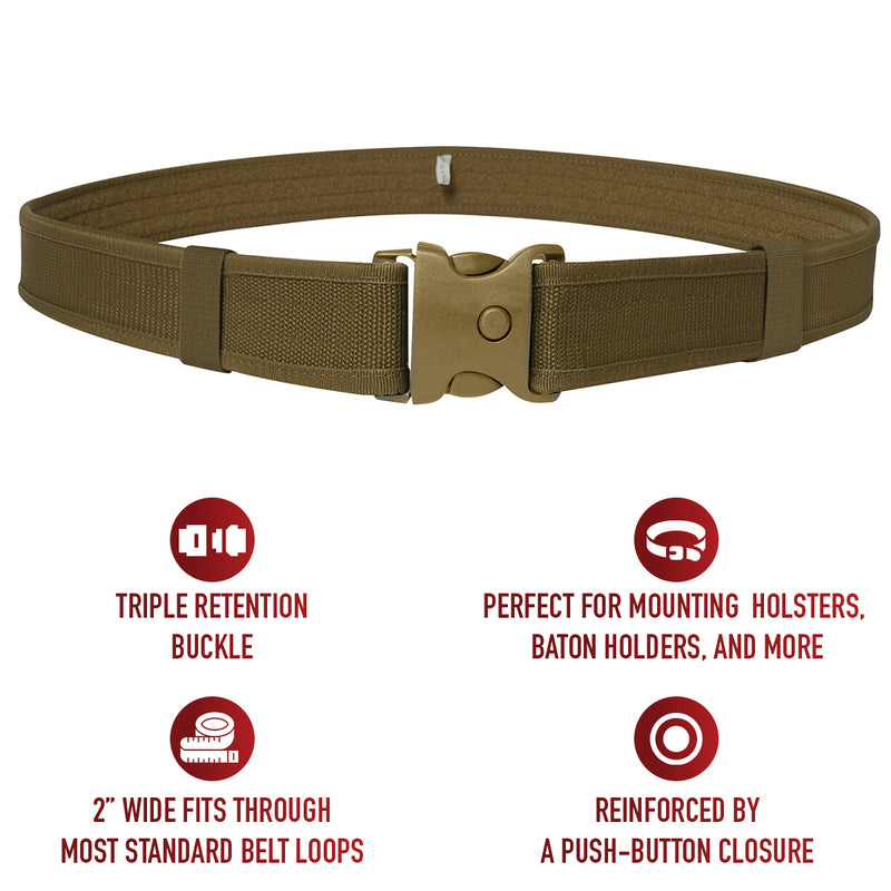 Rothco Deluxe Triple Retention Duty Belt