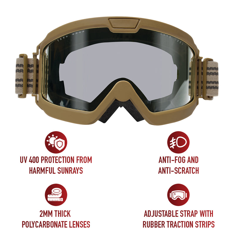 Rothco ANSI Ballistic OTG Goggles