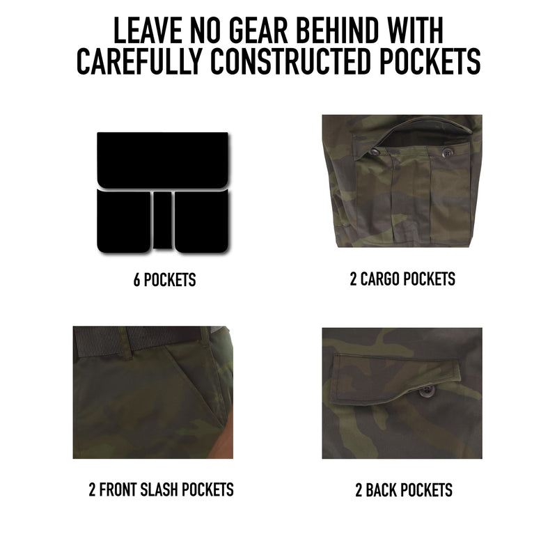 Rothco Midnight Camo BDU Shorts