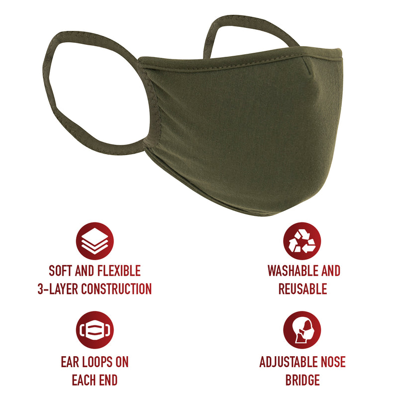 Rothco Reusable 3-Layer Face Mask