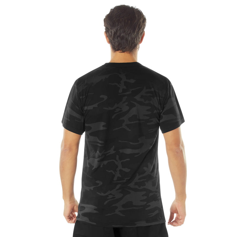 Rothco Midnight Camo Moisture Wicking T-Shirt