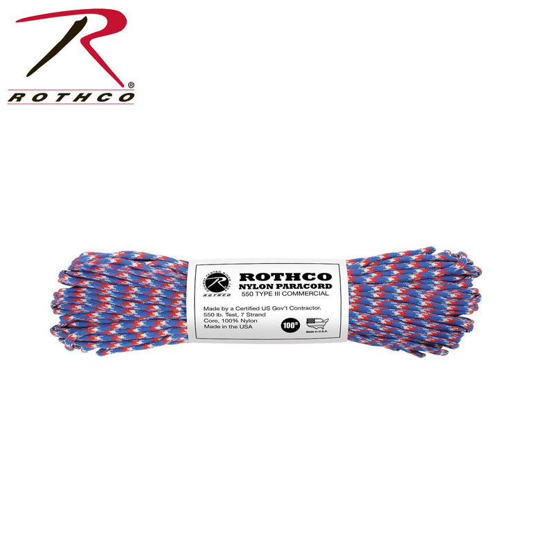 Rothco 550lb Type III Nylon Camo Paracord