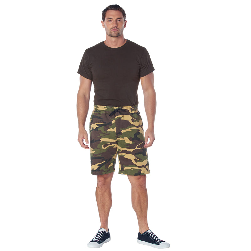 Rothco Camo Sweat Shorts