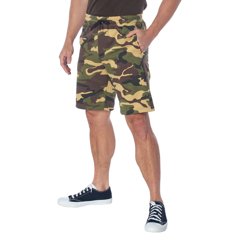 Rothco Camo Sweat Shorts