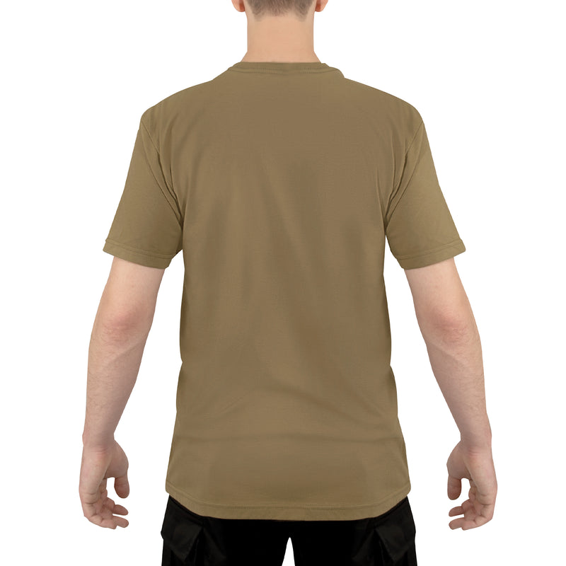 Rothco Athletic Fit Solid Color Military T-Shirt