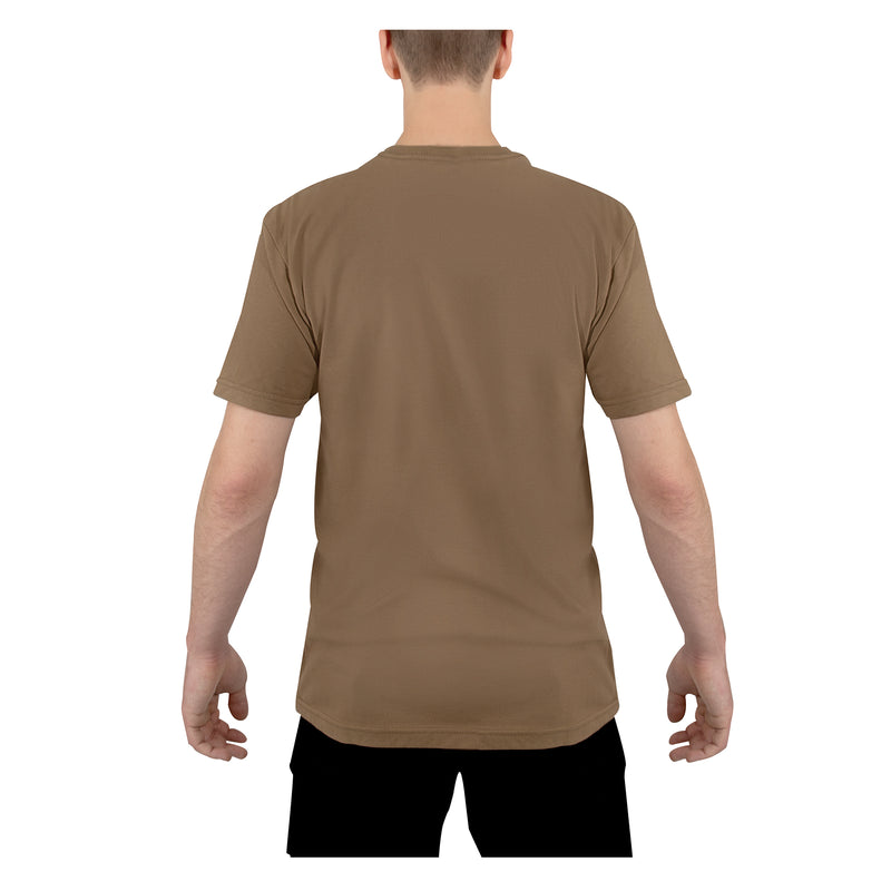 Rothco Athletic Fit Solid Color Military T-Shirt