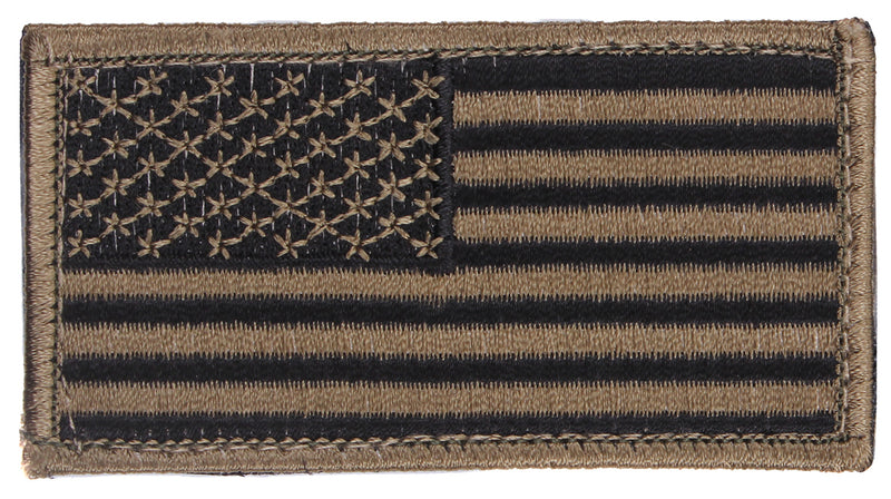 Rothco American Flag Patch - Hook Back