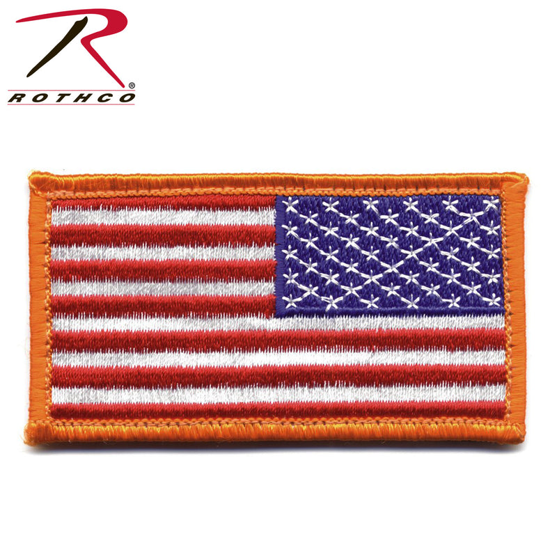 Rothco American Flag Patch - Hook Back