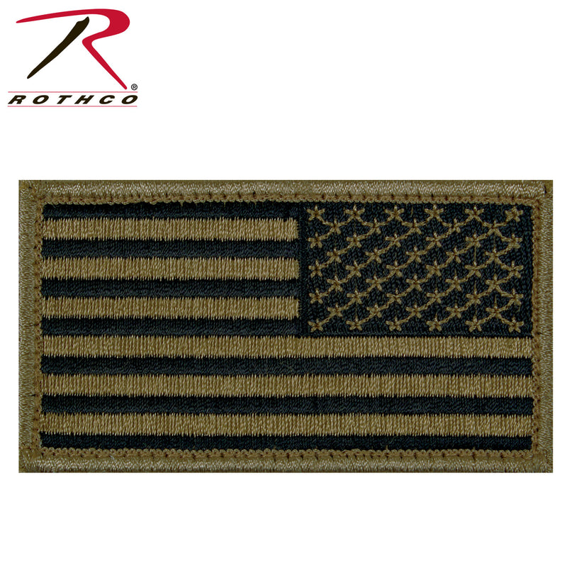 Rothco American Flag Patch - Hook Back