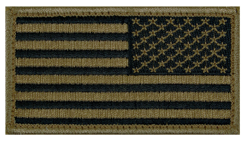 Rothco American Flag Patch - Hook Back