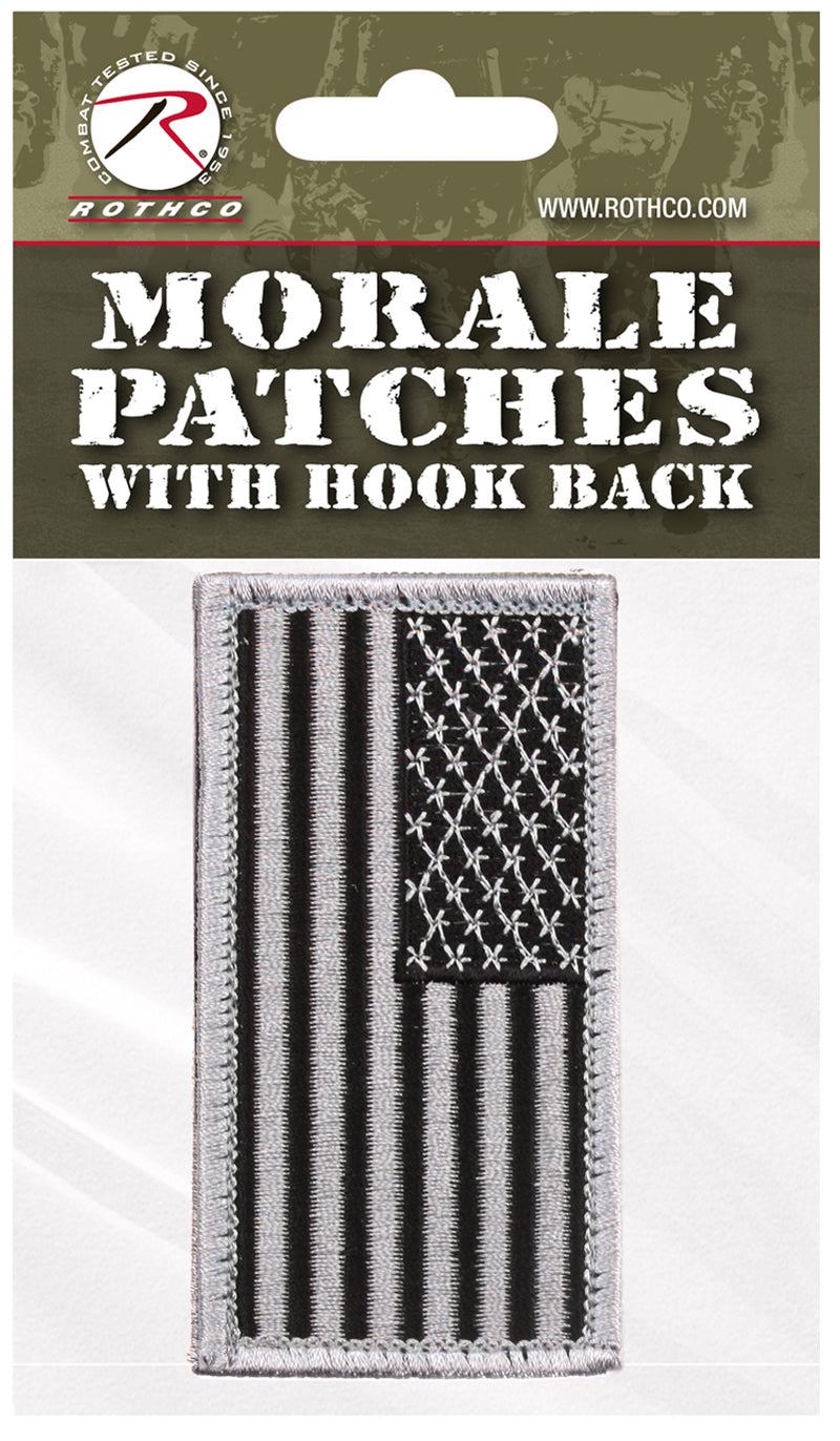 Rothco American Flag Patch - Hook Back