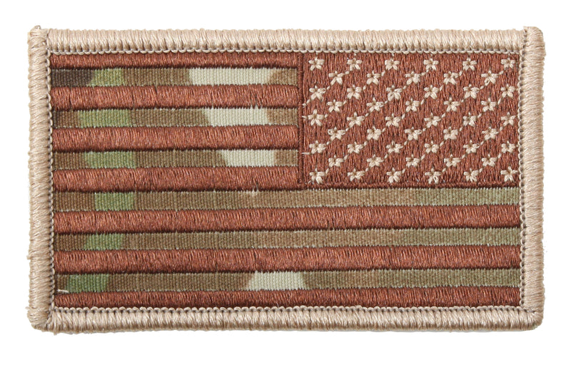 Rothco American Flag Patch - Hook Back