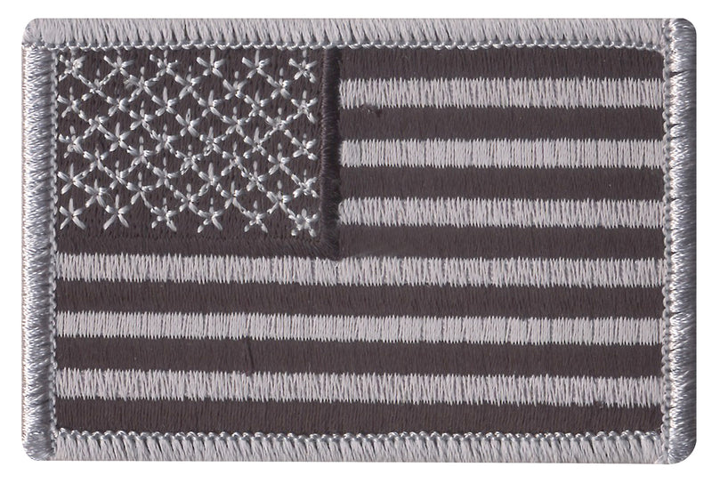 Rothco Iron On / Sew On Embroidered US Flag Patch