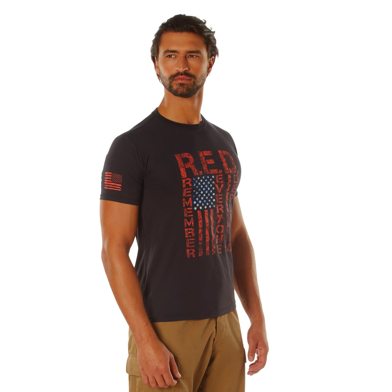 Rothco Athletic Fit R.E.D. (Remember Everyone Deployed) T-Shirt