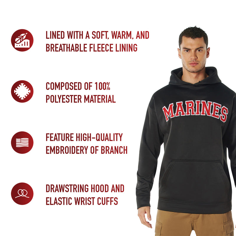 Rothco Military Embroidered Pullover Hoodies