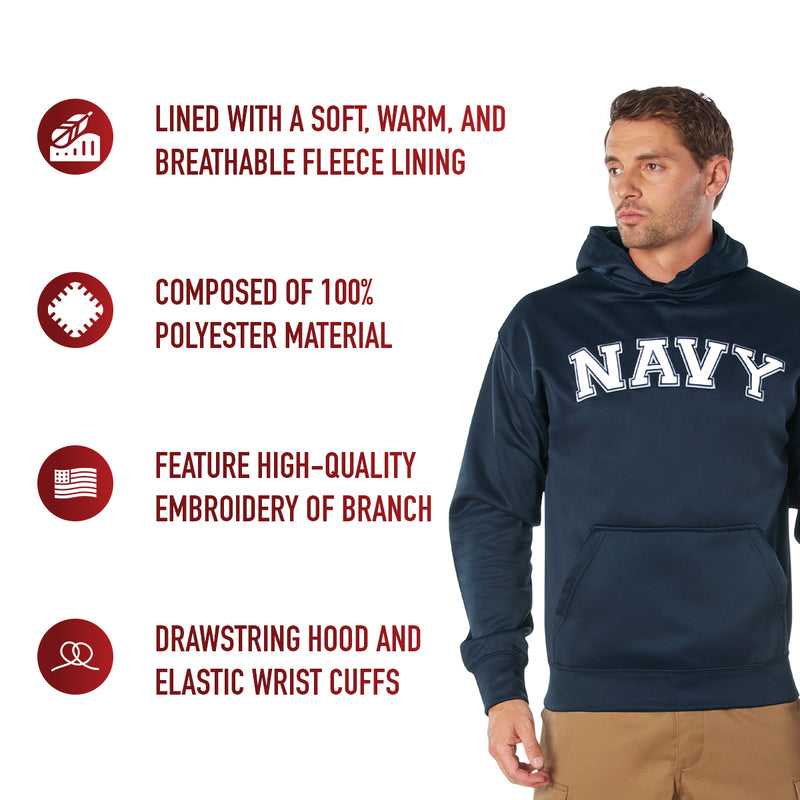 Rothco Military Embroidered Pullover Hoodies