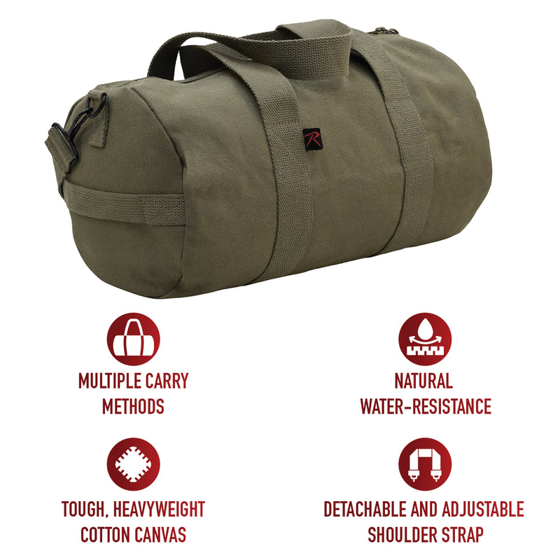 Rothco Canvas Shoulder Duffle Bag - 24 Inch