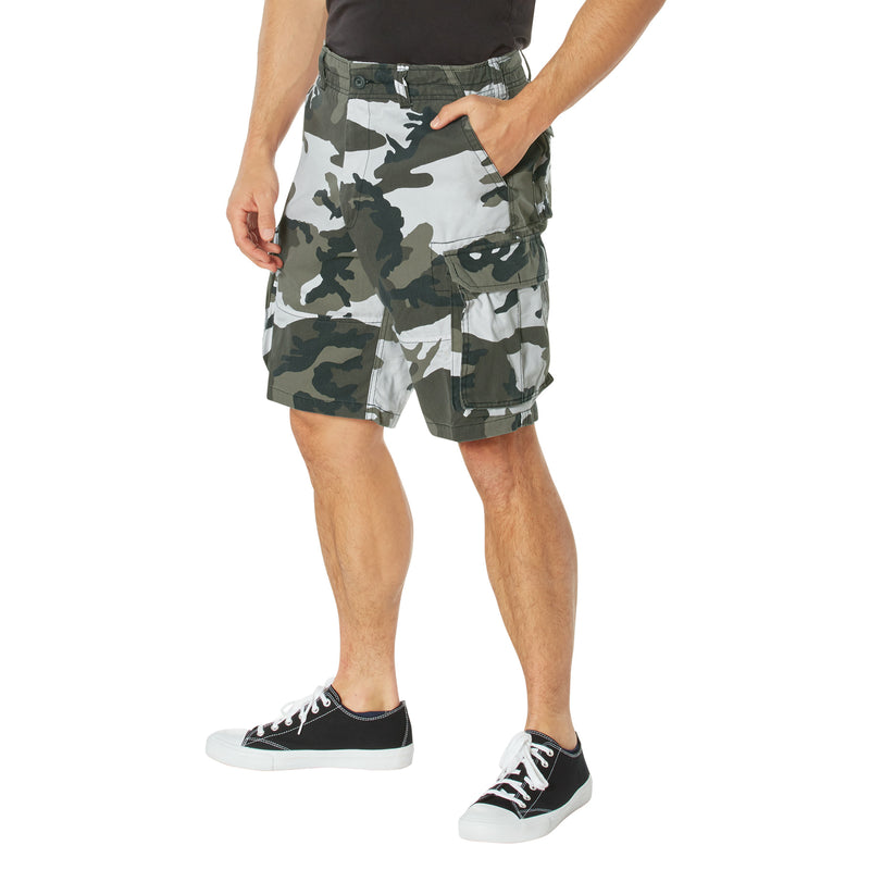 Rothco Vintage Camo Paratrooper Cargo Shorts