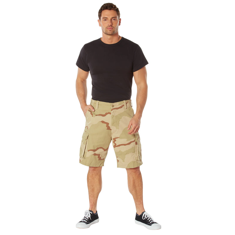 Rothco Vintage Camo Paratrooper Cargo Shorts