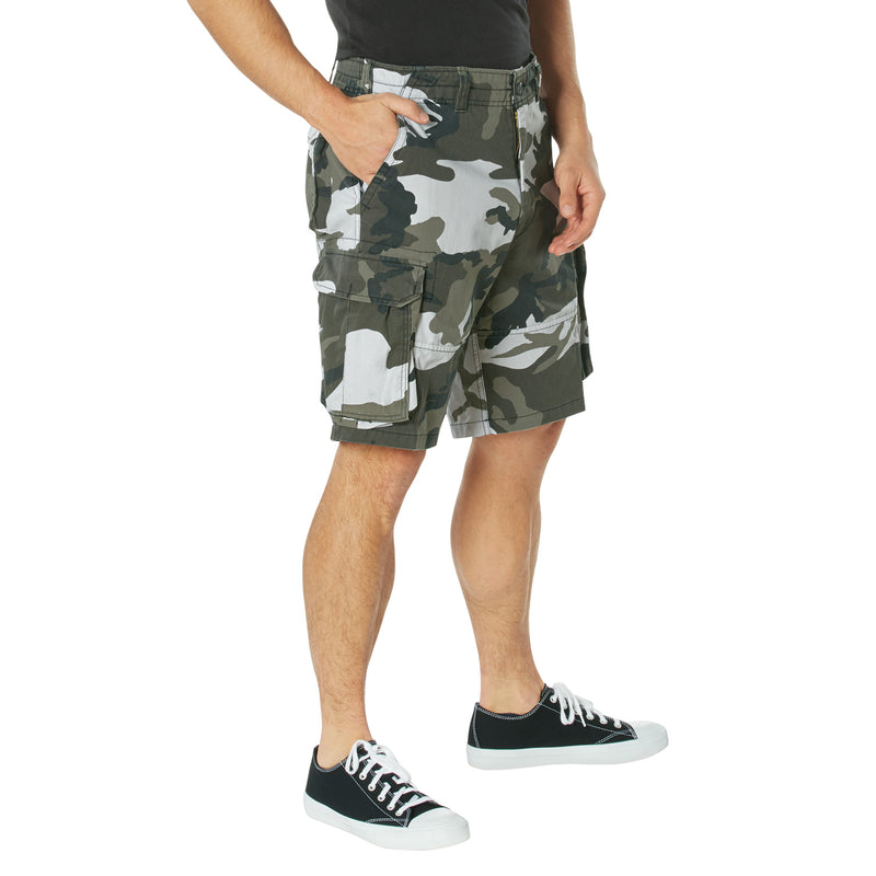 Rothco Vintage Camo Paratrooper Cargo Shorts