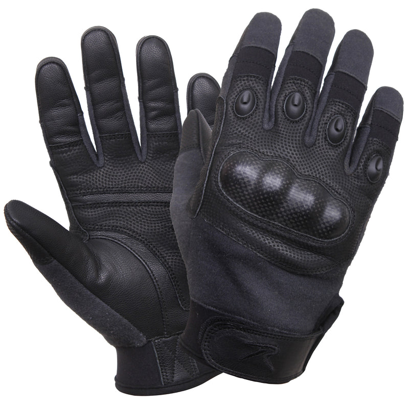 Rothco Carbon Fiber Hard Knuckle Cut/Fire Resistant Gloves