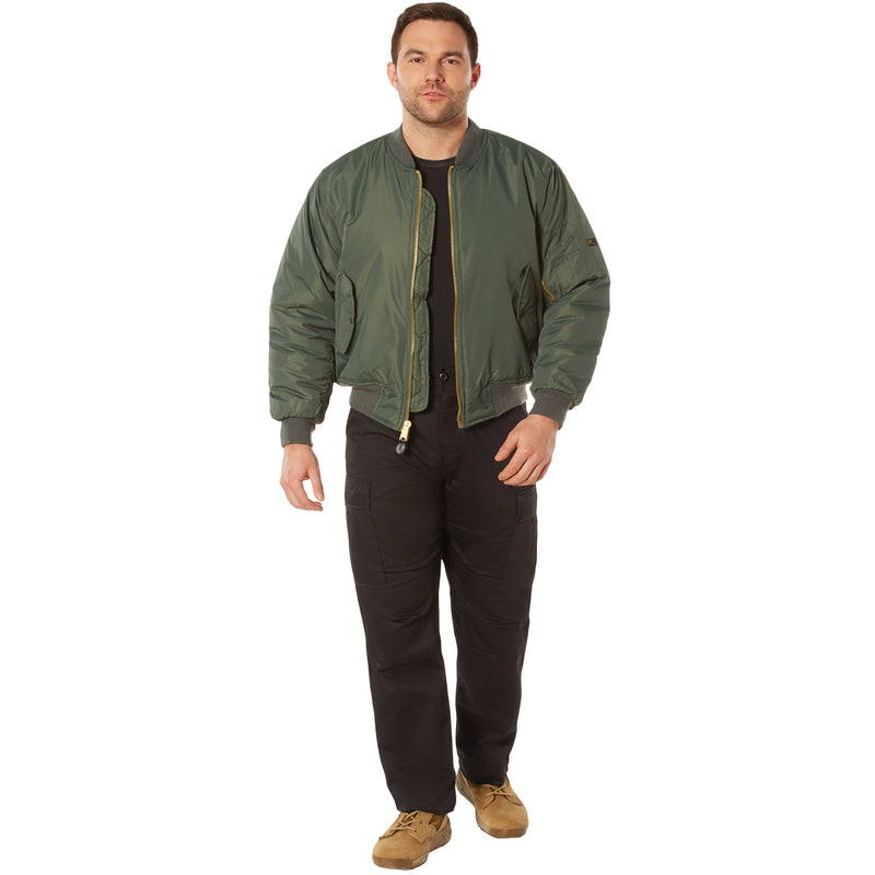 Rothco Enhanced Nylon MA-1 Flight Jacket