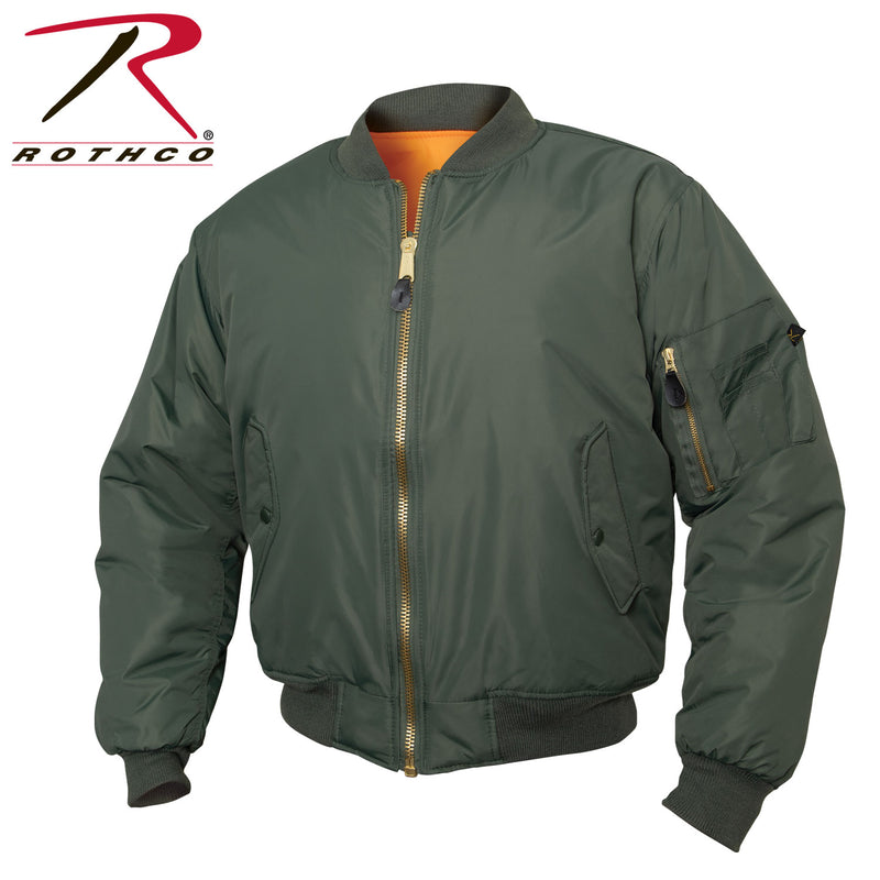 Rothco Enhanced Nylon MA-1 Flight Jacket