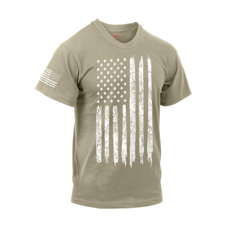 Rothco Distressed US Flag Athletic Fit T-Shirt