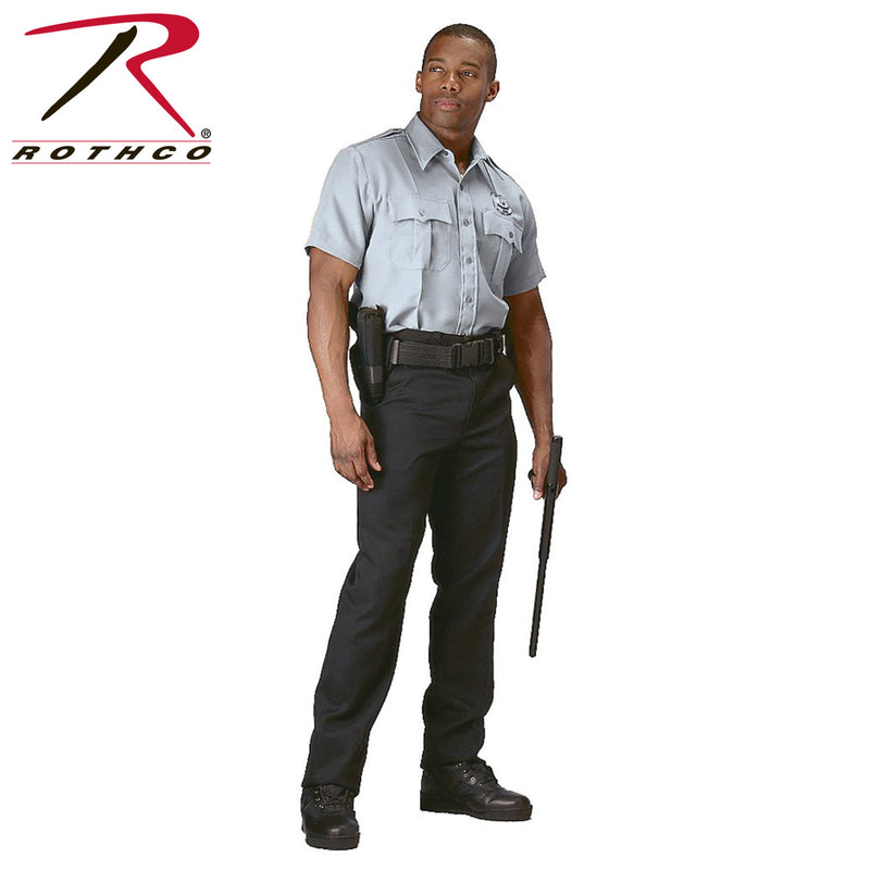 Rothco Short Sleeve Uniform Shirt for Law Enforcement & Security Professionals