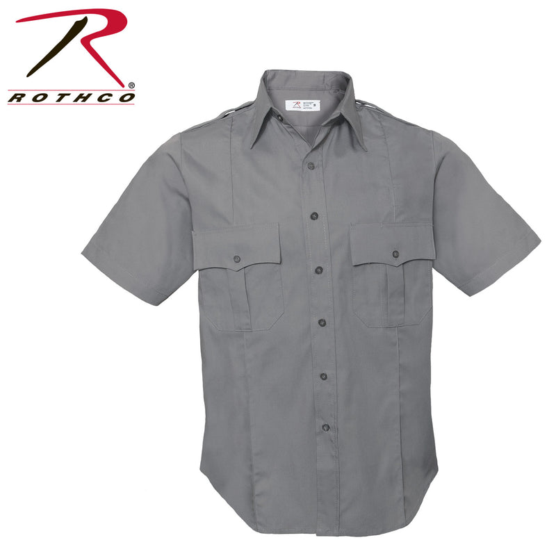 Rothco Short Sleeve Uniform Shirt for Law Enforcement & Security Professionals