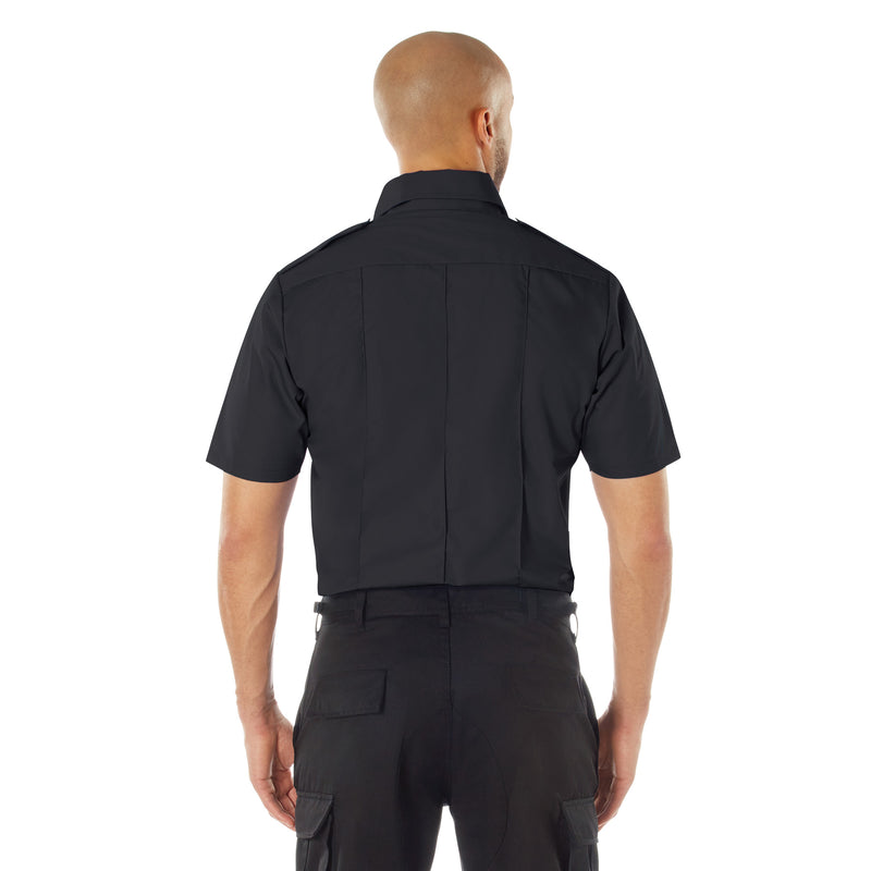 Rothco Short Sleeve Uniform Shirt for Law Enforcement & Security Professionals