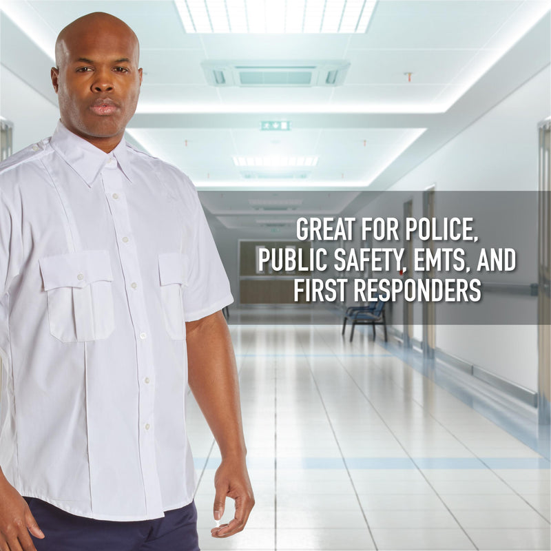 Rothco Short Sleeve Uniform Shirt for Law Enforcement & Security Professionals