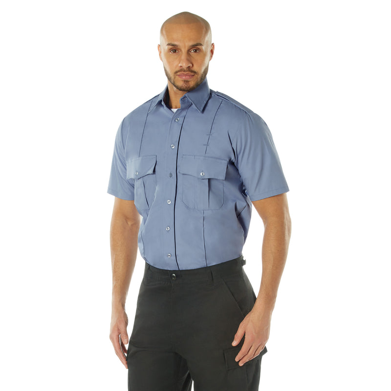 Rothco Short Sleeve Uniform Shirt for Law Enforcement & Security Professionals