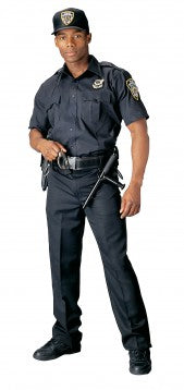 Rothco Short Sleeve Uniform Shirt for Law Enforcement & Security Professionals