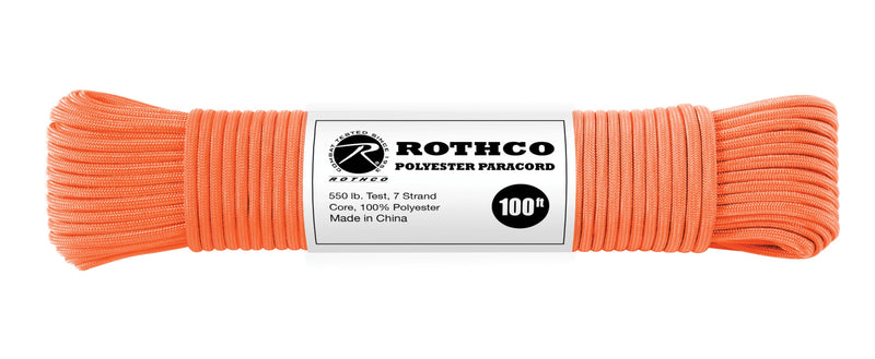 Rothco 550lb Type III Polyester Paracord