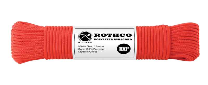 Rothco 550lb Type III Polyester Paracord