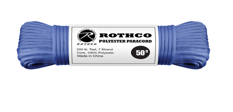 Rothco 550lb Type III Polyester Paracord