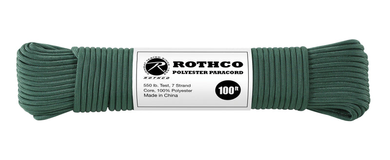 Rothco 550lb Type III Polyester Paracord