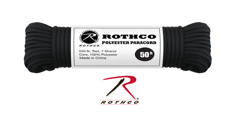 Rothco 550lb Type III Polyester Paracord