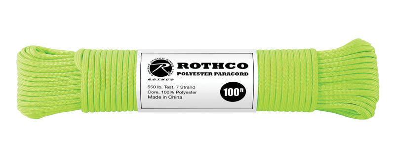 Rothco 550lb Type III Polyester Paracord