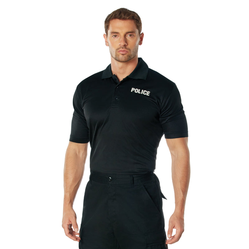 Rothco Moisture Wicking Police Polo Shirt