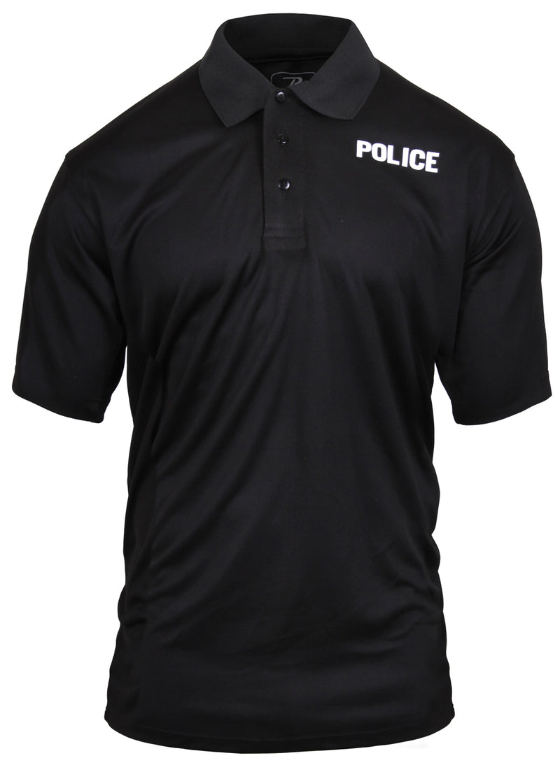 Rothco Moisture Wicking Police Polo Shirt