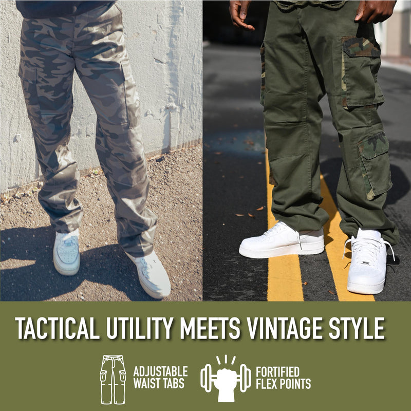 Rothco Vintage Camo Paratrooper Fatigue Pants