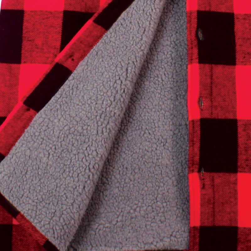 Rothco Extra Heavyweight Buffalo Plaid Sherpa Lined Flannel Shirts