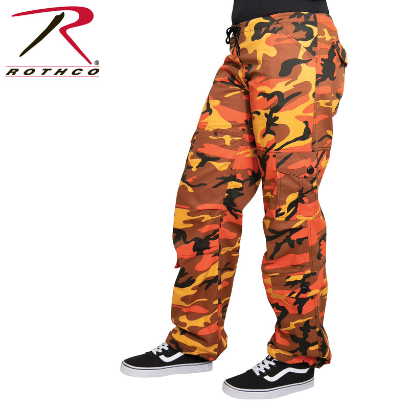 Rothco Womens Paratrooper Colored Camo Fatigues