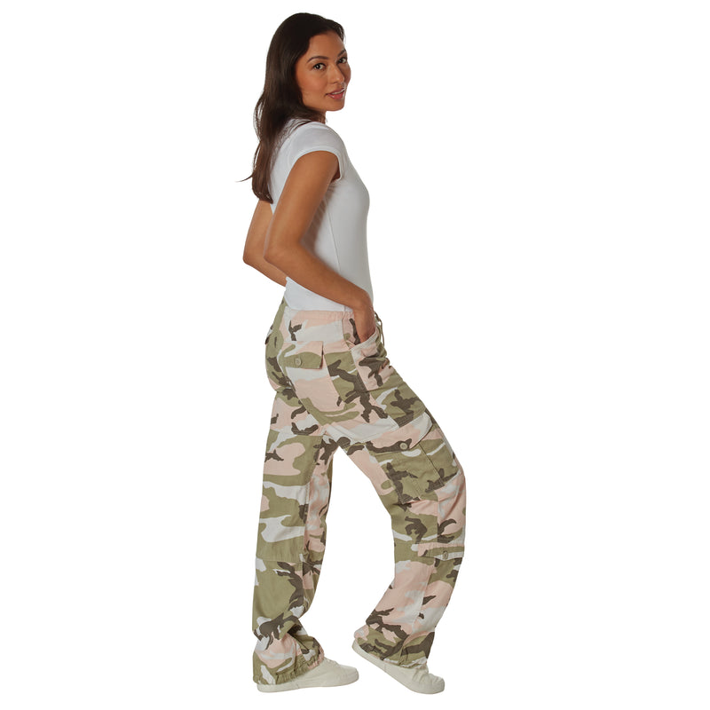 Rothco Women's Camo Vintage Paratrooper Fatigue Pants