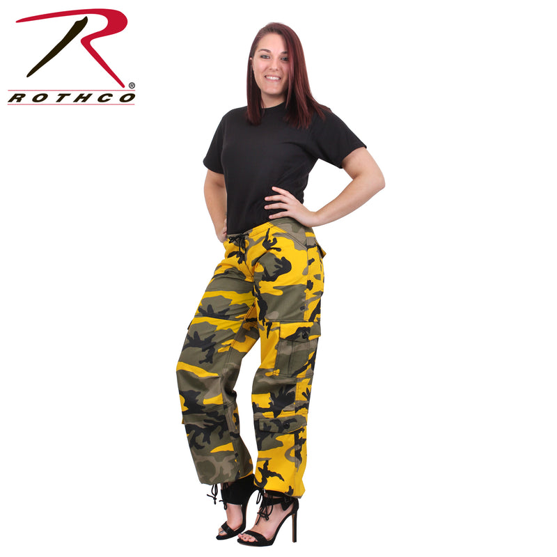 Rothco Women's Camo Vintage Paratrooper Fatigue Pants